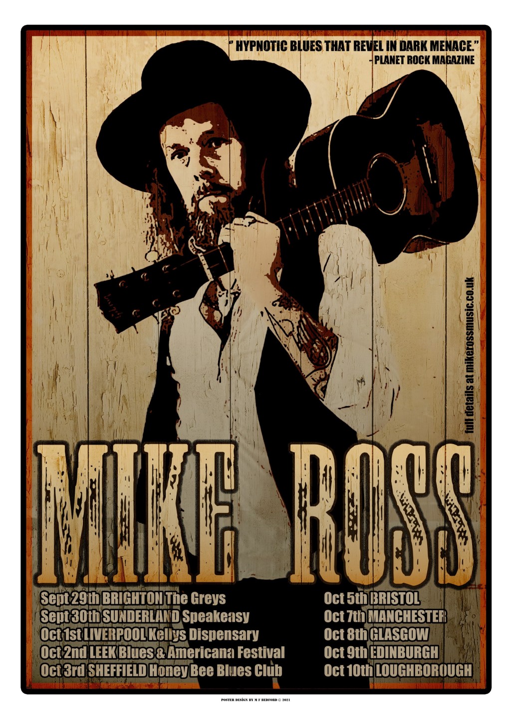 Mike Ross Releases his Acoustic Album ‘The Clovis Limit  The Tennessee Transition’